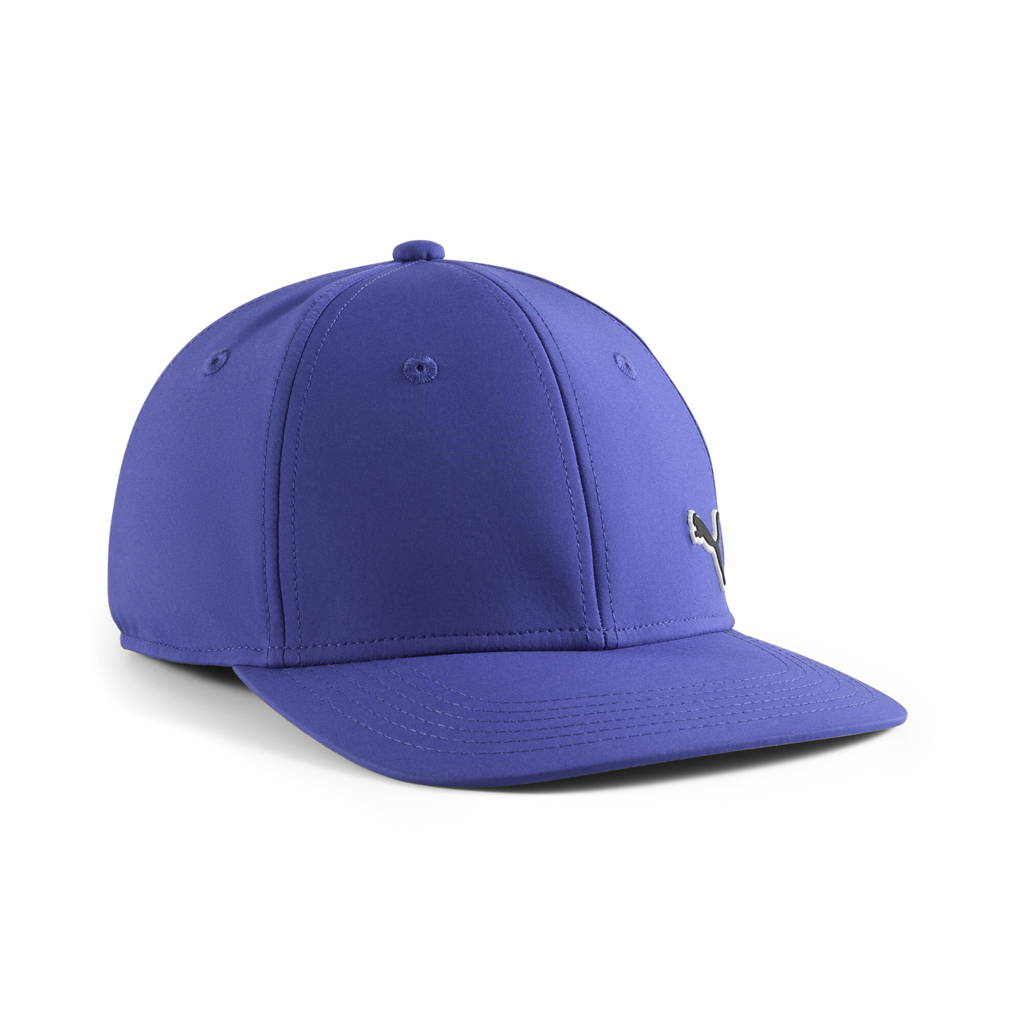 PUMA Sonic Stretch Fit Baseball Hat in Blue, Size S/M