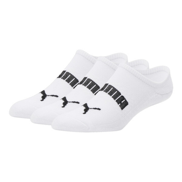 Shop Puma Men's Half-terry No-show Socks [3 Pairs] In White / Black