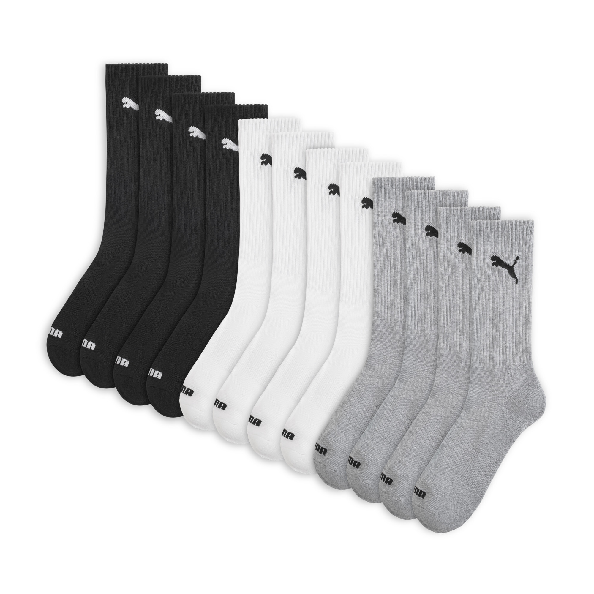 Puma Men's Half-terry Crew-length Socks [3 Pairs]