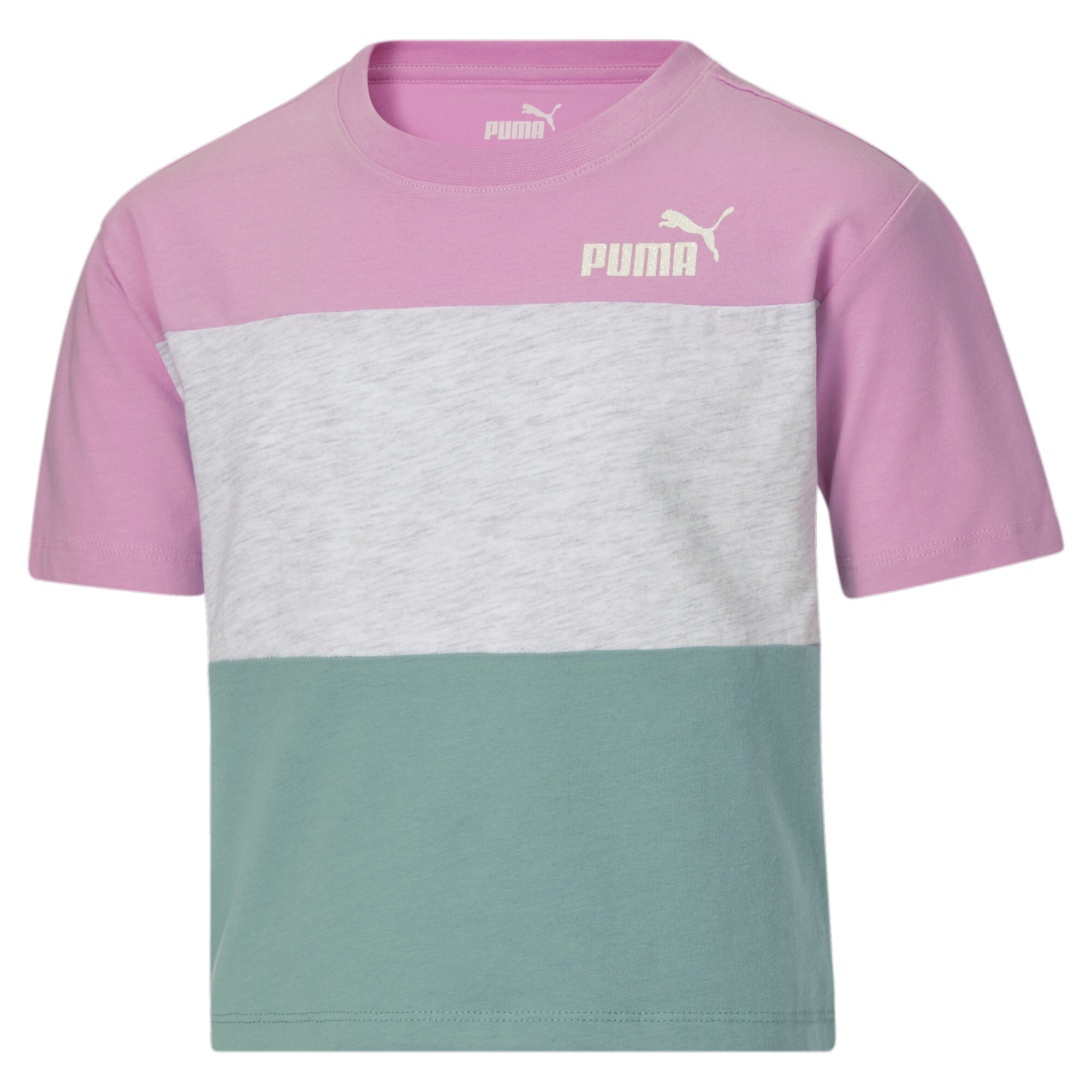PUMA Modern Sport Big Kids T-Shirt in Pink Size M 24$
