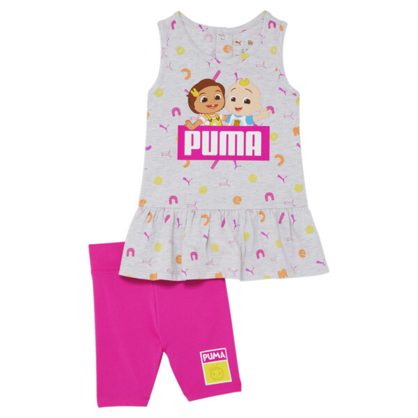 Puma X Cocomelon Toddler Two-piece Sleeveless Set In Multi