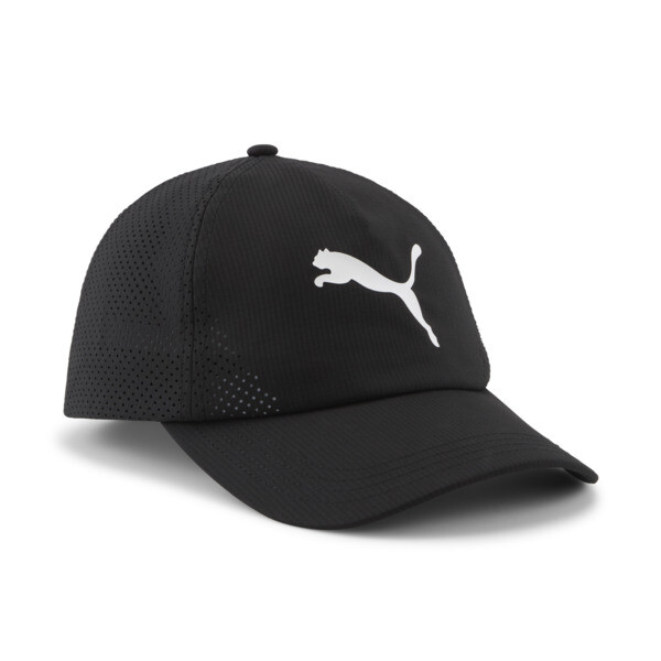 Puma Men's Six Panel Performance Logo Cap In Black
