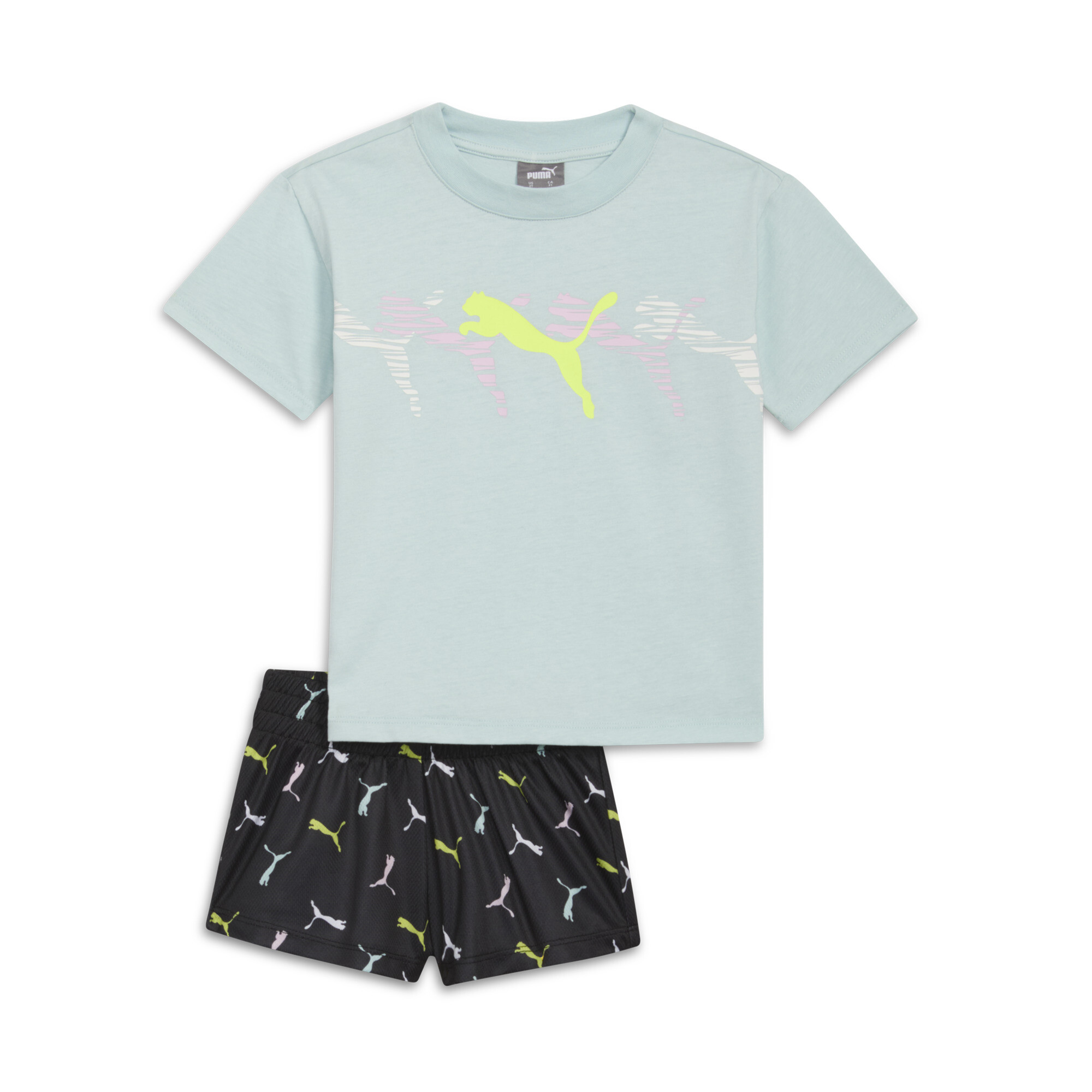 Ensemble 2 pices logo PUMA Cat pur bb Bleu Toddler 859953_01 12$