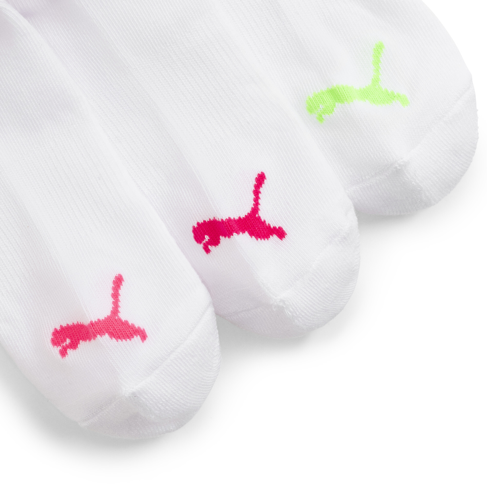 PUMA Big Kids' Half-Terry Low Socks (3 Pairs) - Picture 7 of 9