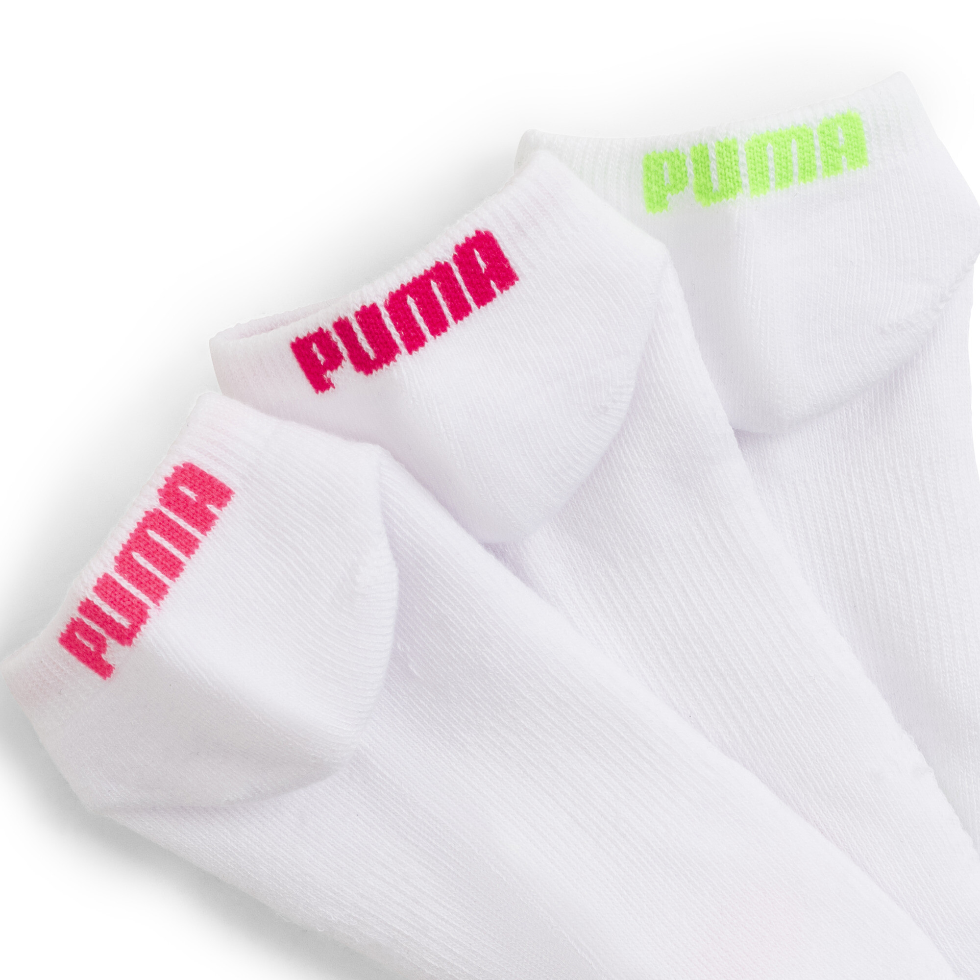 PUMA Big Kids' Half-Terry Low Socks (3 Pairs) - Picture 8 of 9