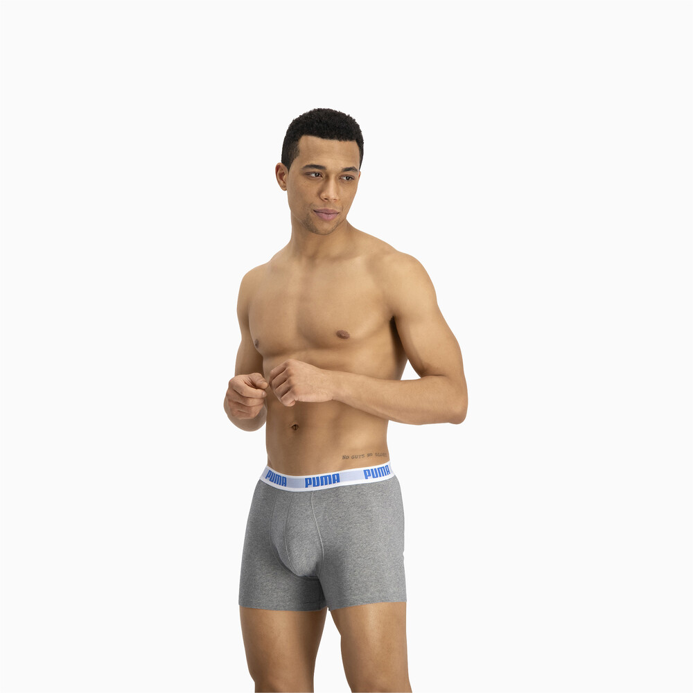 

PUMA - male - Мужское нижнее белье Puma Basic Boxer 2P – blue-grey –, Синий