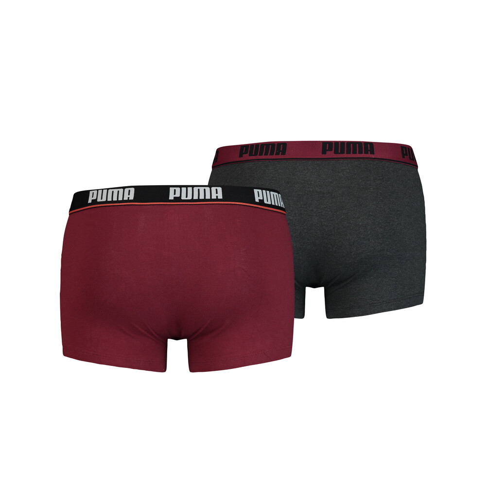 

PUMA - male - Мужское нижнее белье 2 Pack Boxer Shorts – burgundy –, Серый