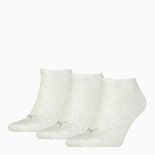 Pack de 3 Medias tobilleras lisas unisex, oatmeal, large-ARG