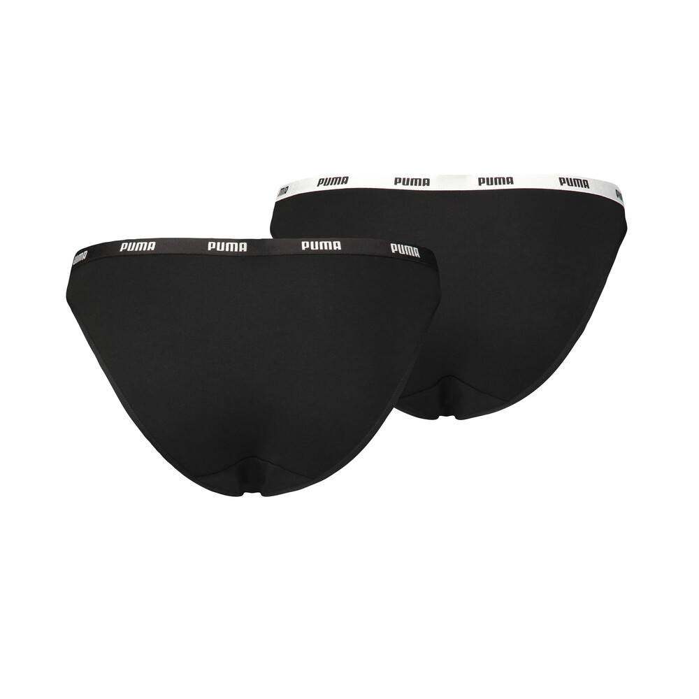 

PUMA - female - Женское нижнее бельё PUMA ICONIC BIKINI 2P – black –
