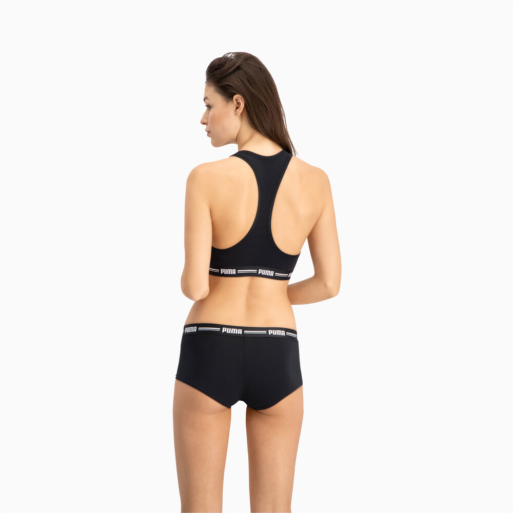 

PUMA - female - Женское нижнее бельё PUMA ICONIC MINI SHORT 2P – black –, Черный