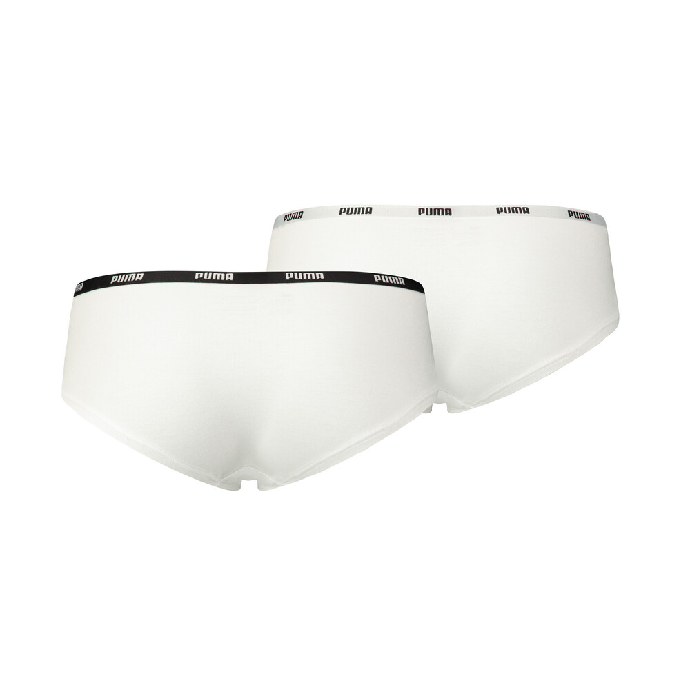 Акція на PUMA - female - Женское нижнее белье PUMA Iconic Hipster 2P HANG – white / white – XS від Puma