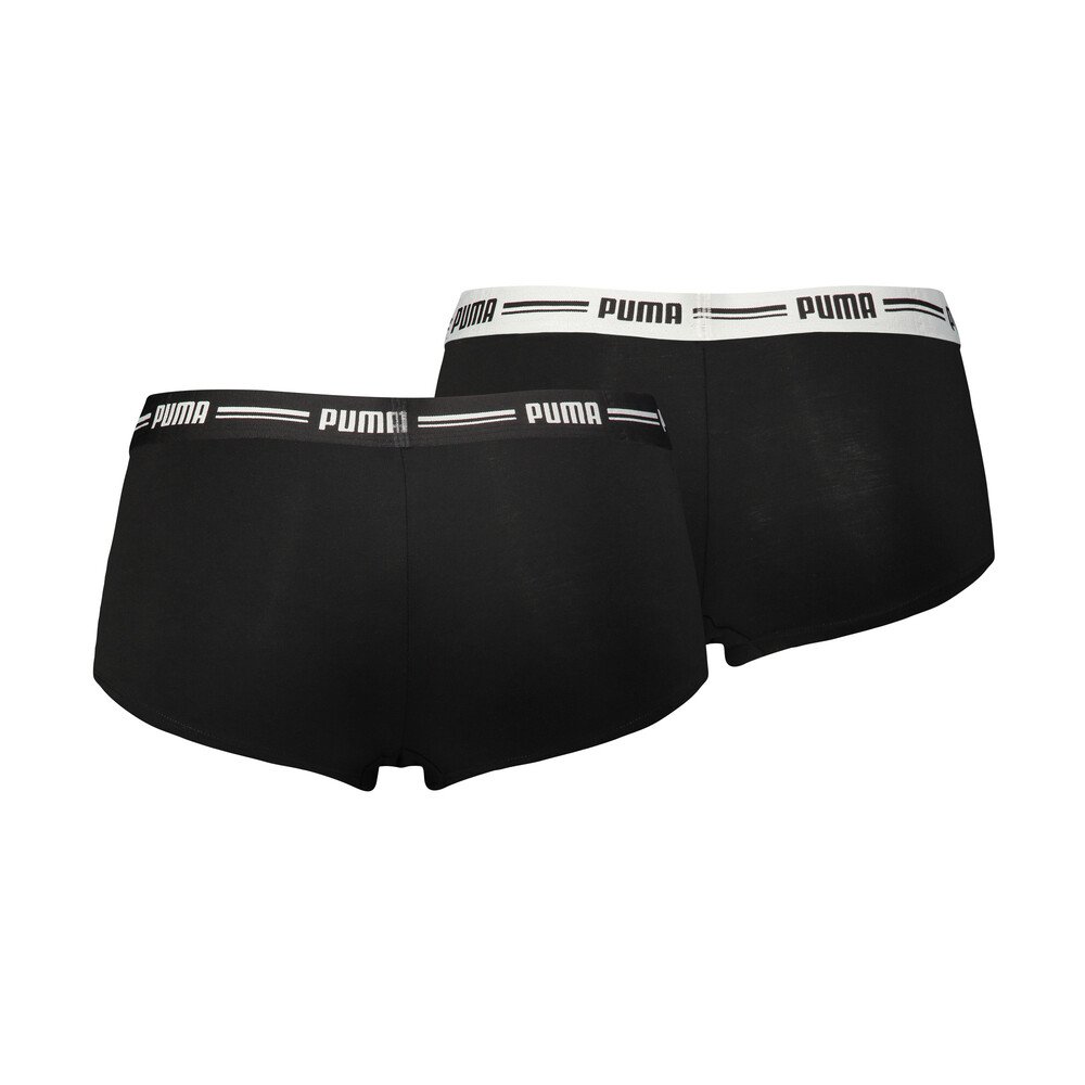 

PUMA - female - Женское нижнее белье PUMA Iconic Mini Short 2P HA – black –, Черный