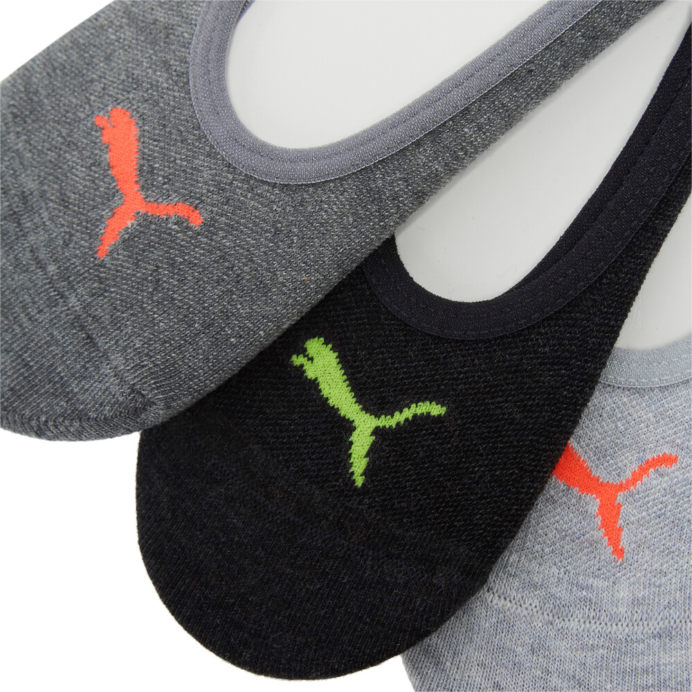 

PUMA - Носки PUMA FOOTIE 3P UNISEX – dark grey melange –, Серый