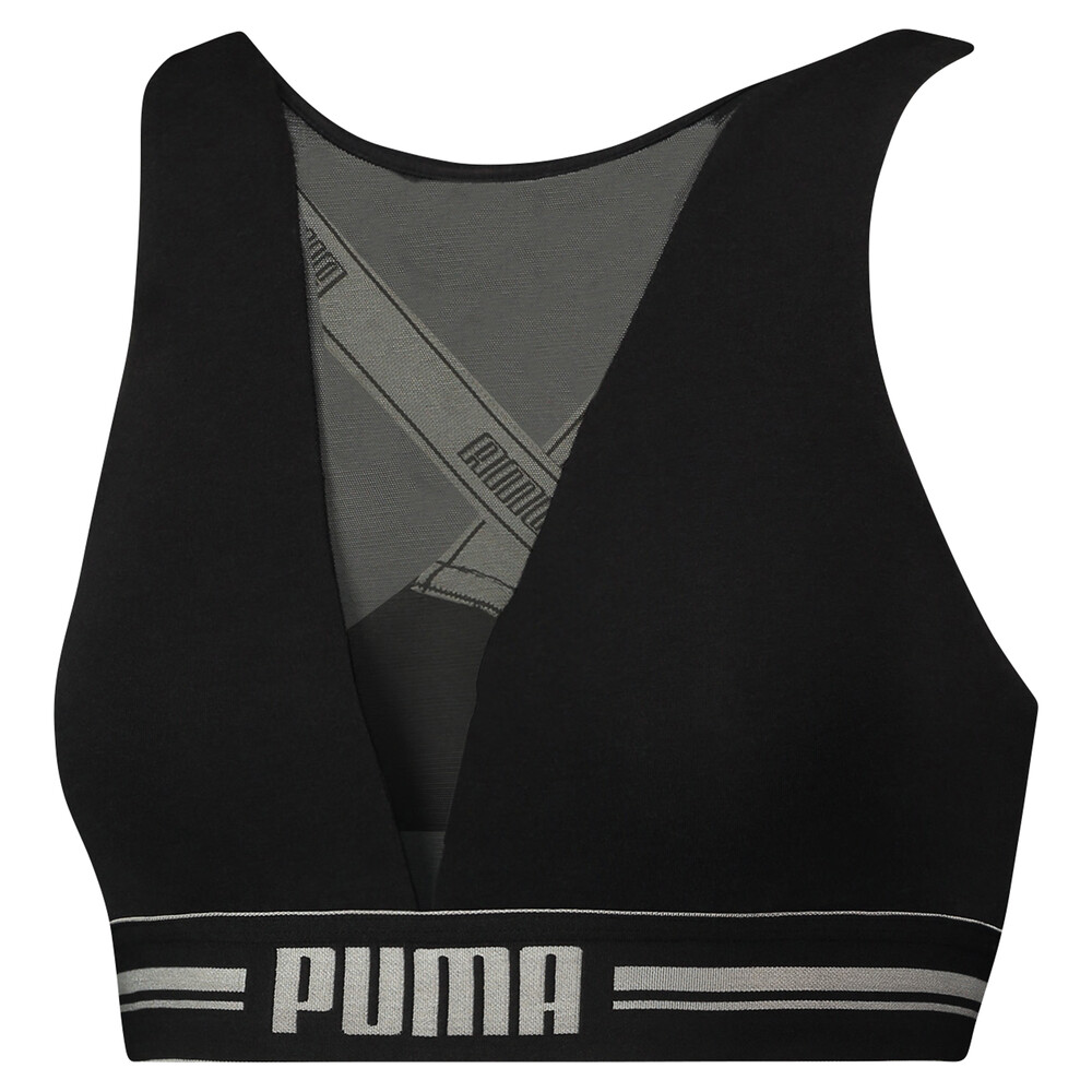 фото Бра puma high neck bra with mesh 1p