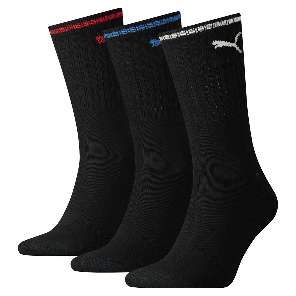 

PUMA - Носки PUMA Unisex Sport Crew Socks With Stripe (3 Pack) – black –, Черный