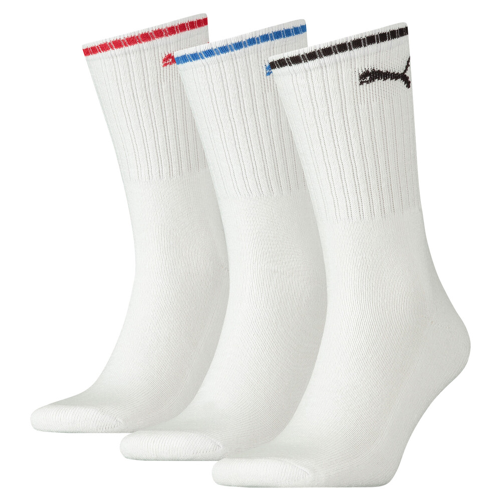 

PUMA - Носки PUMA Unisex Sport Crew Socks With Stripe (3 Pack) – white –, Белый
