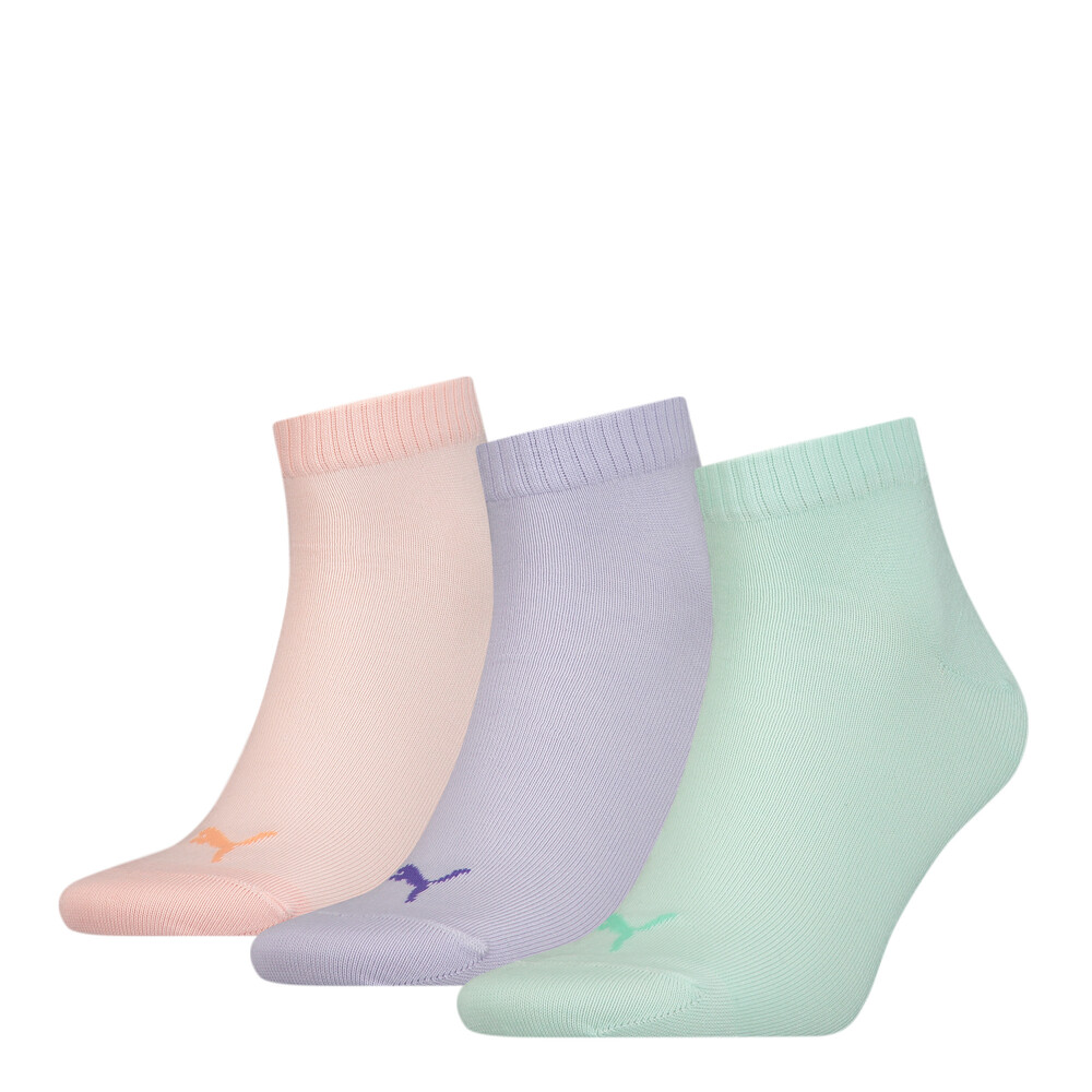 

PUMA - Носки PUMA UNISEX QUARTER PLAIN 3P – mixed colors –, Красный