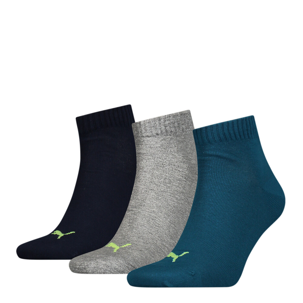 

PUMA - Носки PUMA UNISEX QUARTER PLAIN 3P – petrol blue –, Синий