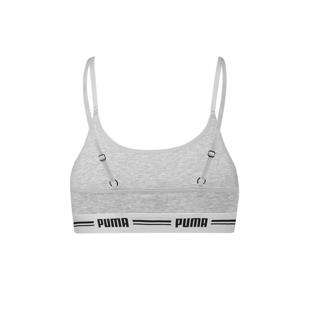 

PUMA - female - Топ PUMA Iconic Women's Casual Bralette (1 Pack) – grey melange –, Серый