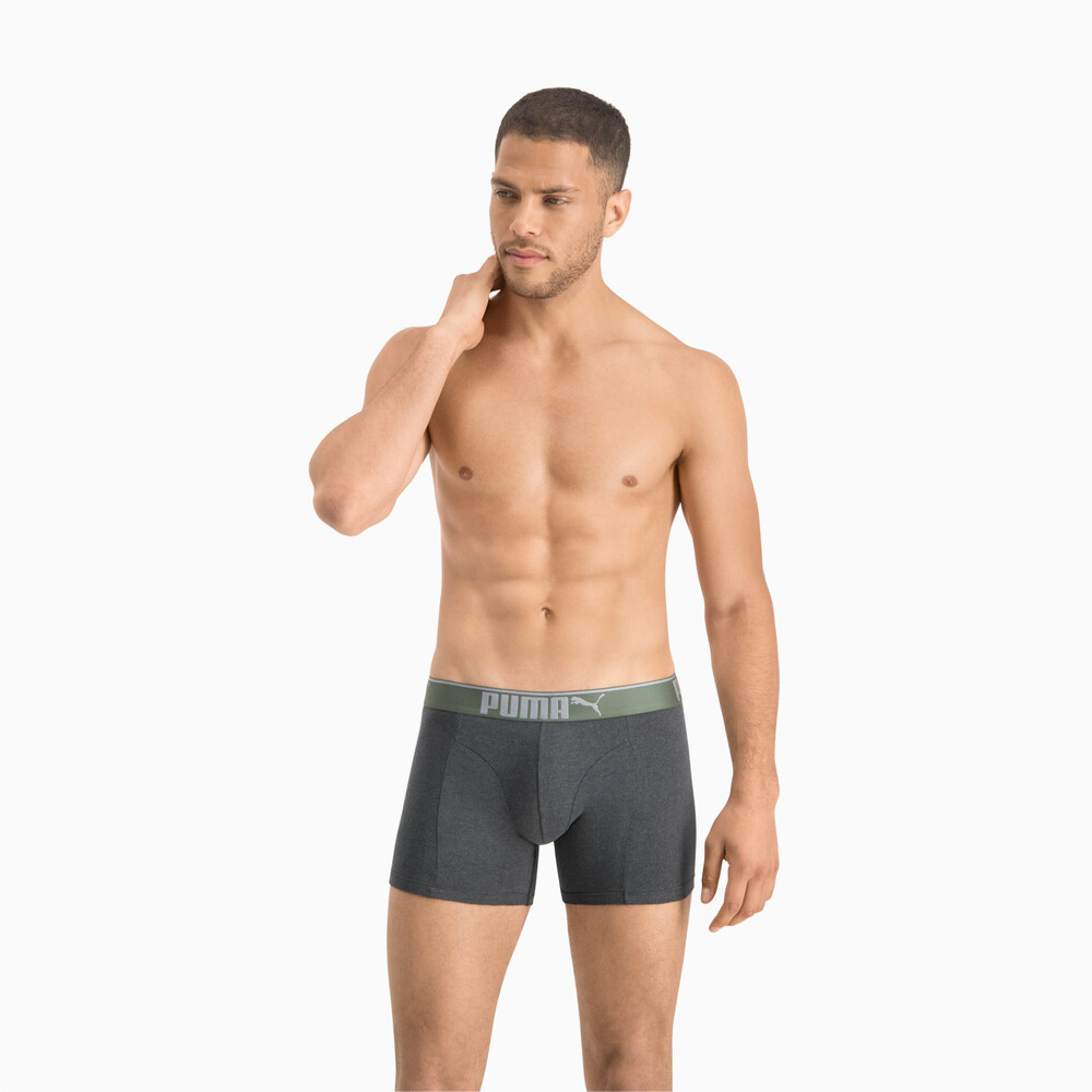 

PUMA - male - Мужское нижнее белье PUMA LIFESTYLE SUEDED COTTON – army green –, Зеленый