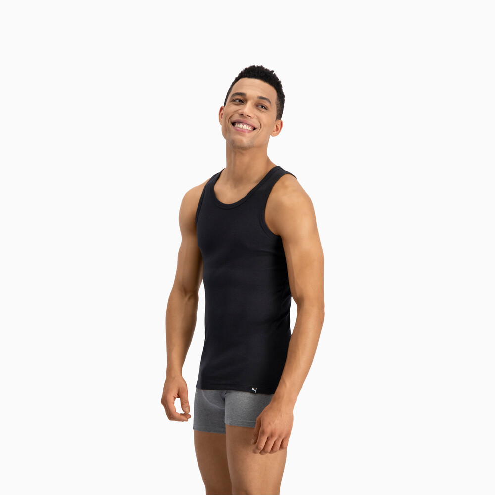 

PUMA - male - Майка PUMA Basic Men's Tank Top (2 Pack) – black –, Черный