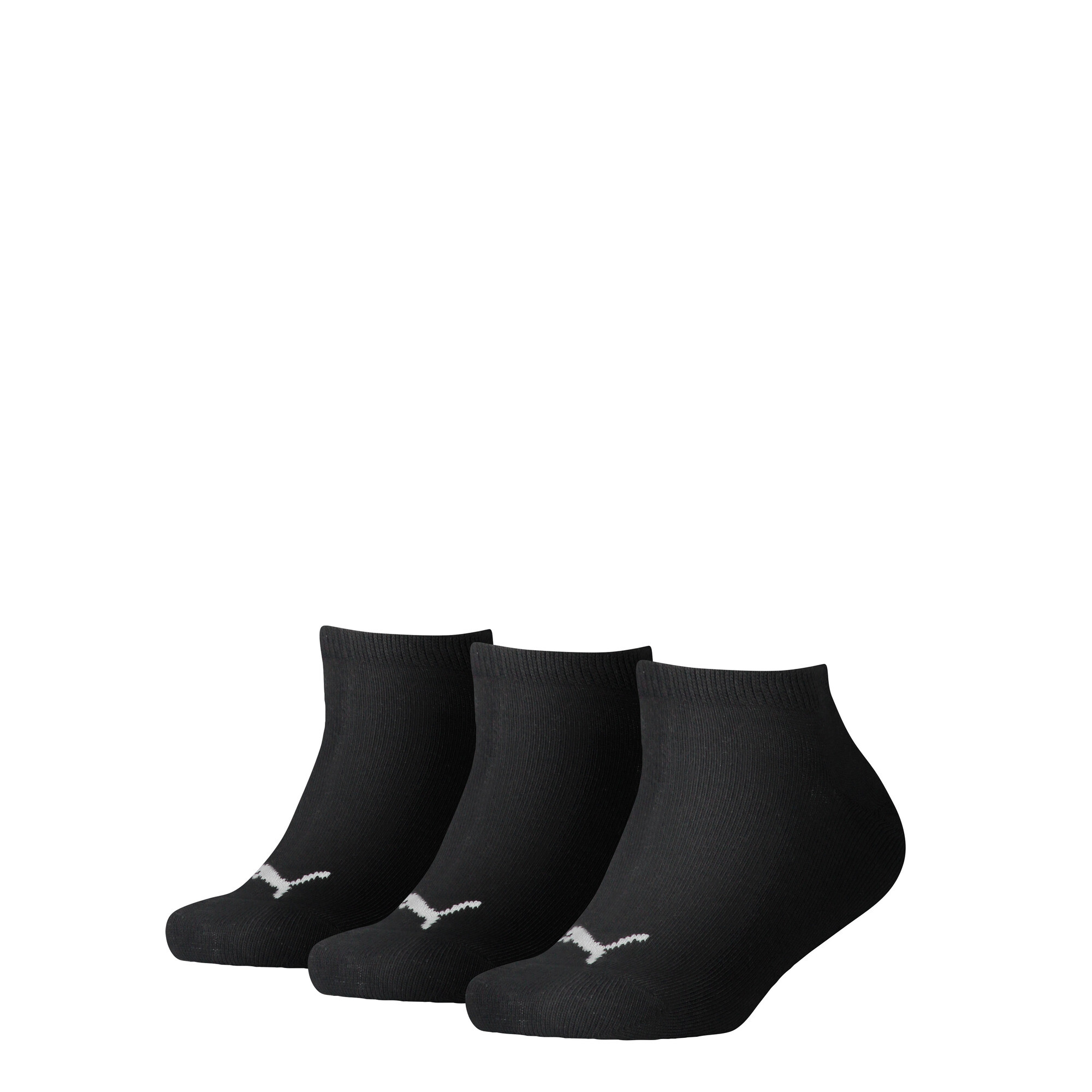 Licence Puma Kinder Invisible Socken 3er-Pack | Black | Größe: 23-26