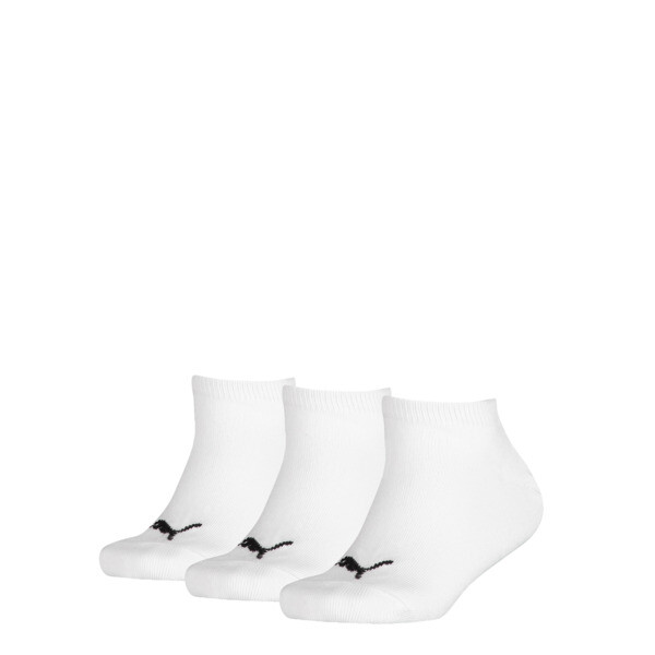 Pack de 3 Medias PUMA invisibles para niños En Blanco