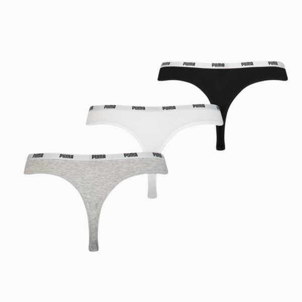 String Women (3-Pack), white / grey / black, large-ZAF