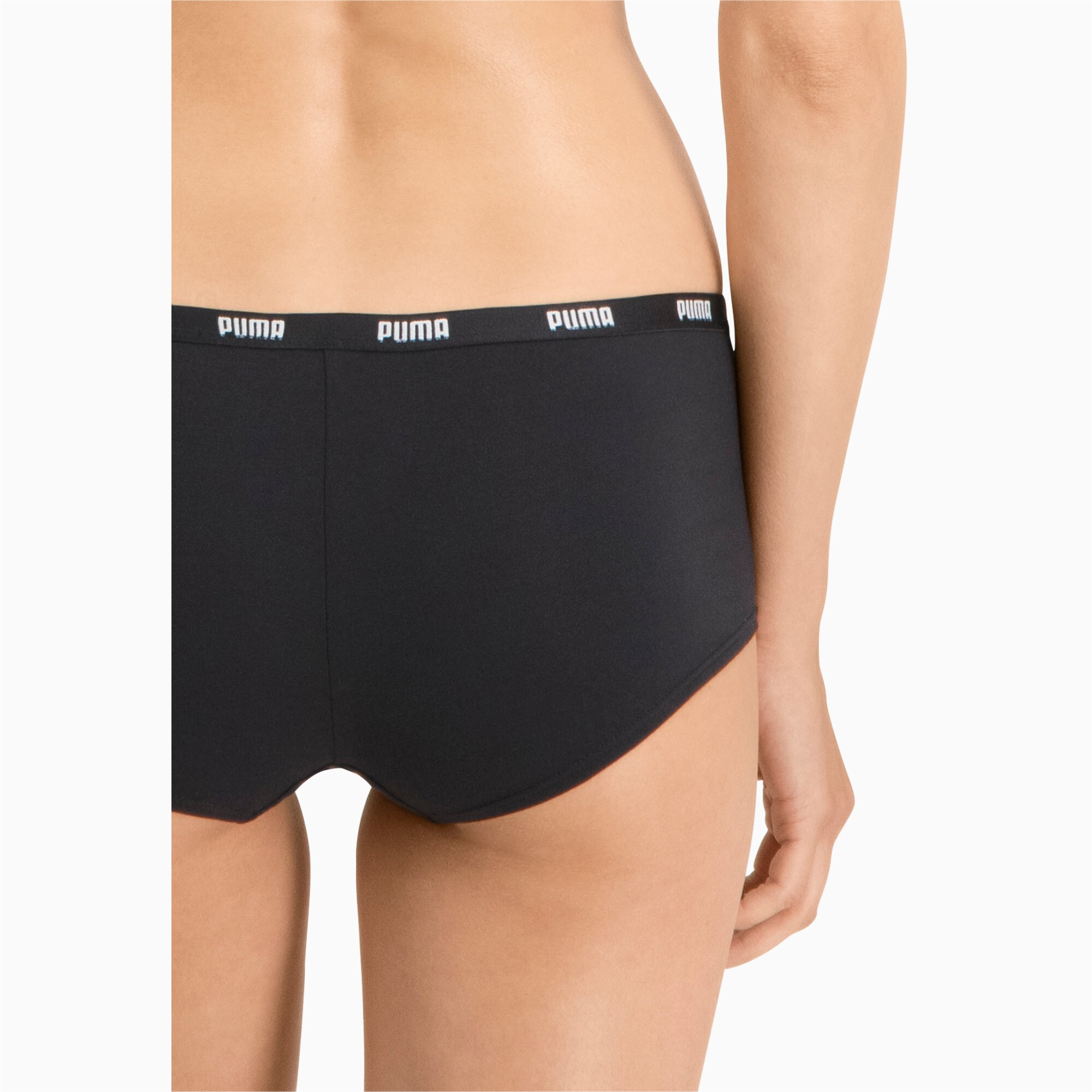 Women's Puma Mini Short's Underwear 3 Pack, Size 4, Clothing