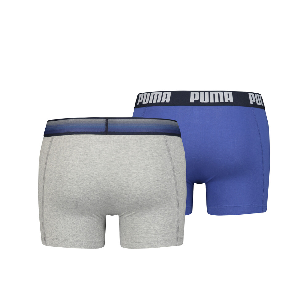 

PUMA - male - Мужское нижнее белье PUMA Statement Bold Logo Box – blue combo –