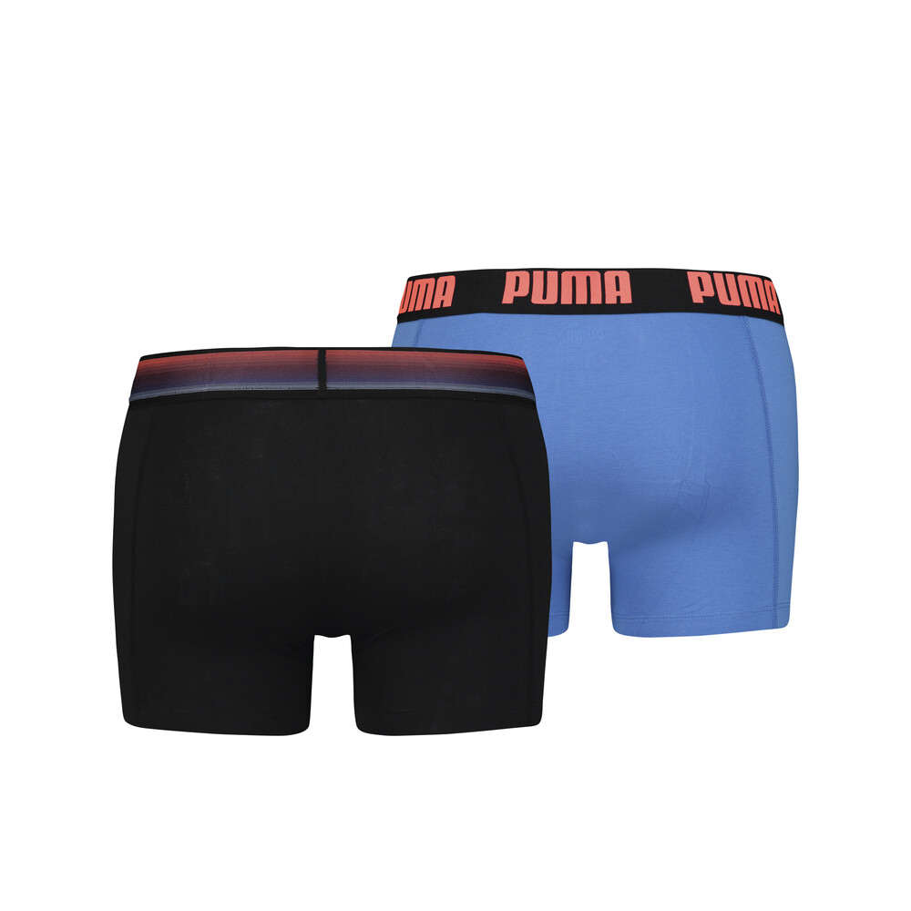 

PUMA - male - Мужское нижнее белье PUMA Statement Bold Logo Box – blue / orange –