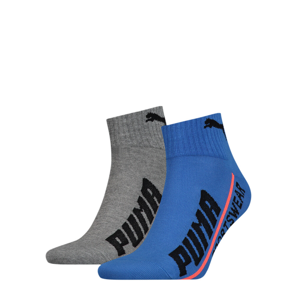

PUMA - male - Носки PUMA Men Logo Quarter 2P – blue / red –