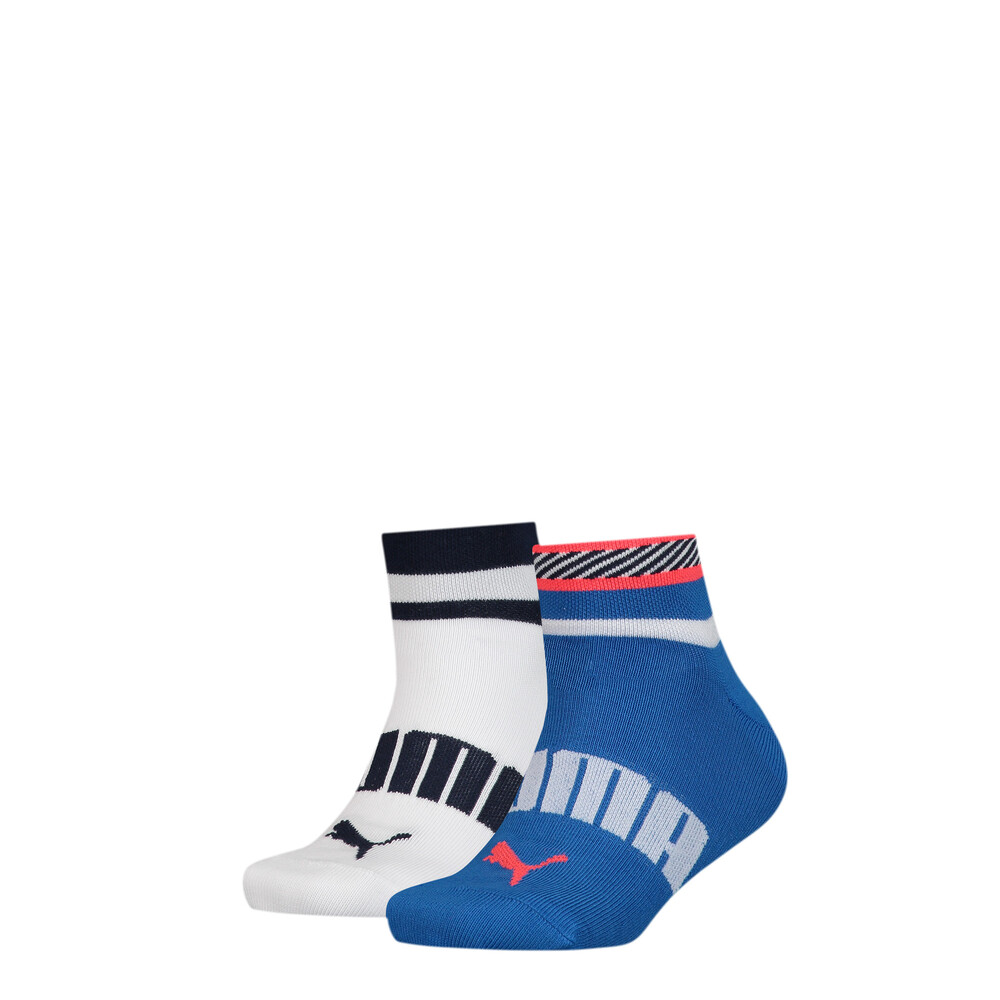 

PUMA - Детские носки PUMA BOYS QUARTER 2P STRIPE – blue / red –, Синий