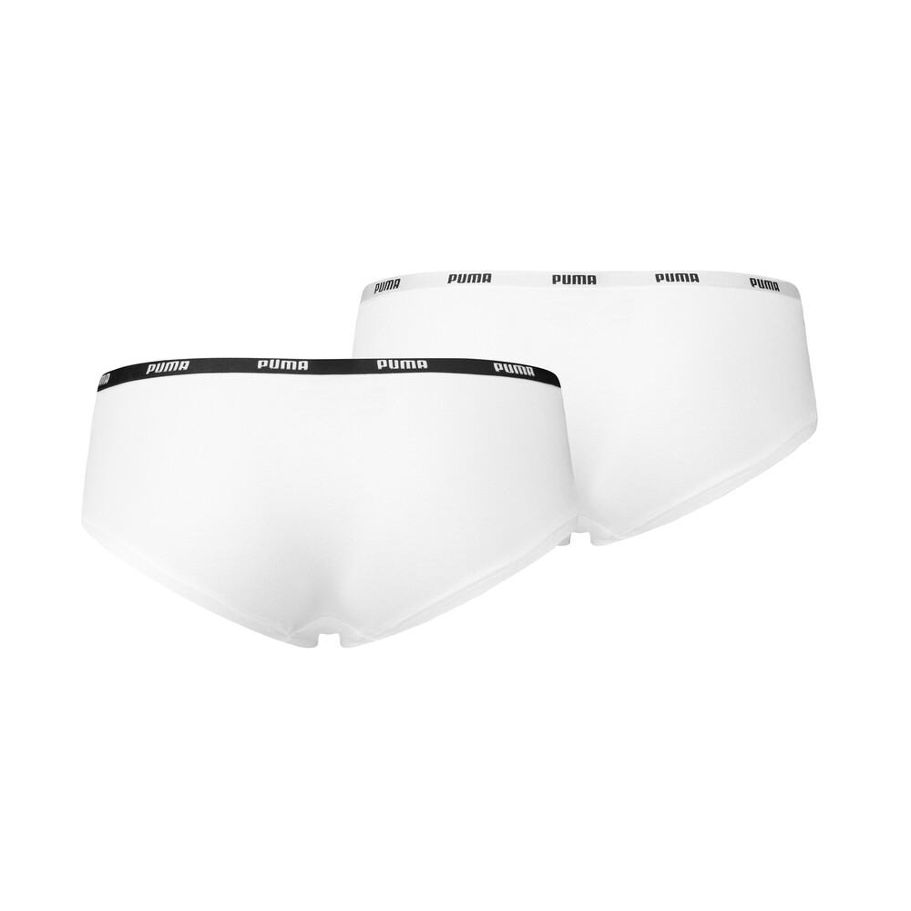 

PUMA - female - Женское нижнее белье PUMA Women' Microfiber Hipster Underwear (2 Pack) – white –, Белый
