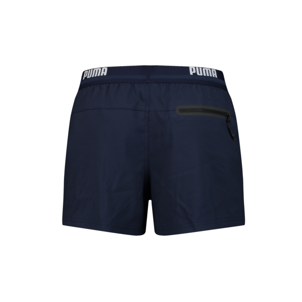 PUMA  Logo Men's Short Length Swimming Shorts, navy, large-MEX