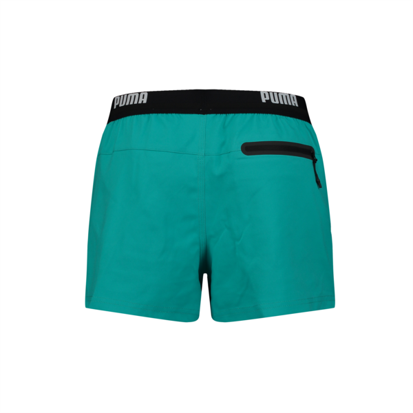 PUMA  Logo Men's Short Length Swimming Shorts, aqua, large-ZAF