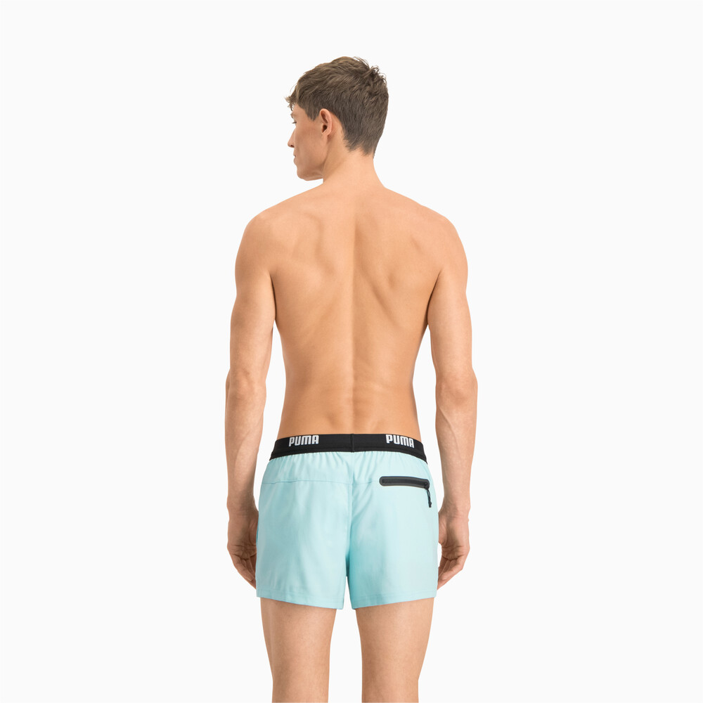 

PUMA - male - Шорты для плавания PUMA Swim Men Logo Short Length Swim Shorts – angel blue –, Синий