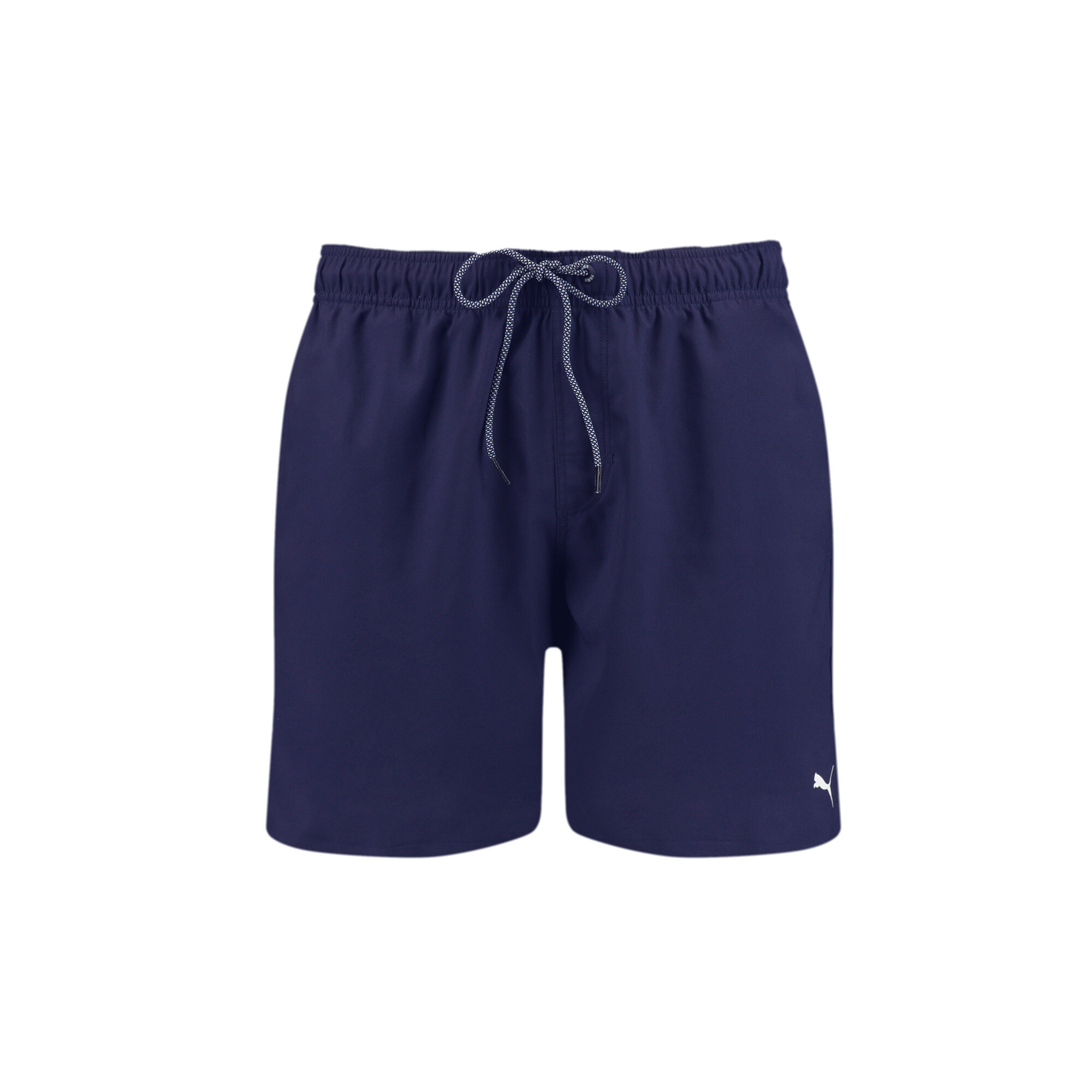 Men's PUMA Swim Mid-Length Swimming Shorts In 80 - Blue, Size Large