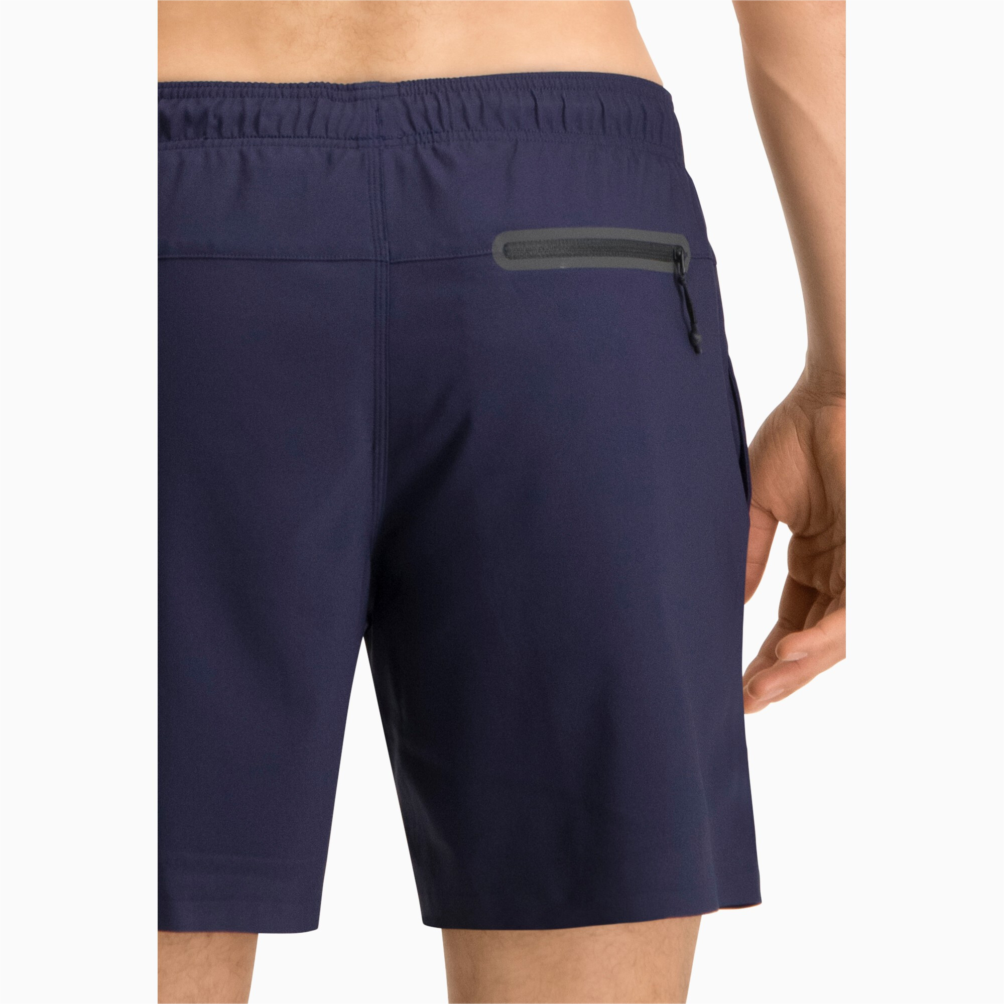 Men's Puma Swim Mid-Length's Swimming Shorts, Blue, Size L, Clothing