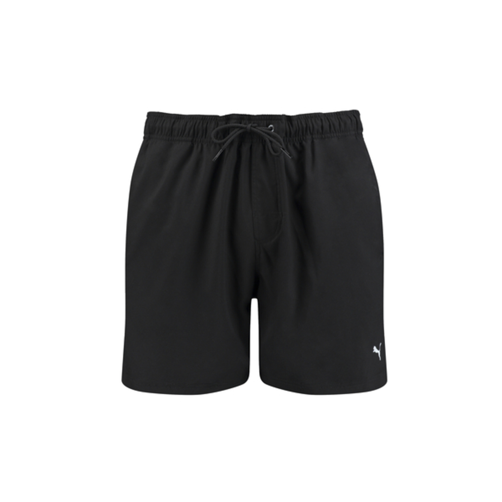 Men's PUMA Swim Mid-Length Swimming Shorts In 10 - Black, Size XS