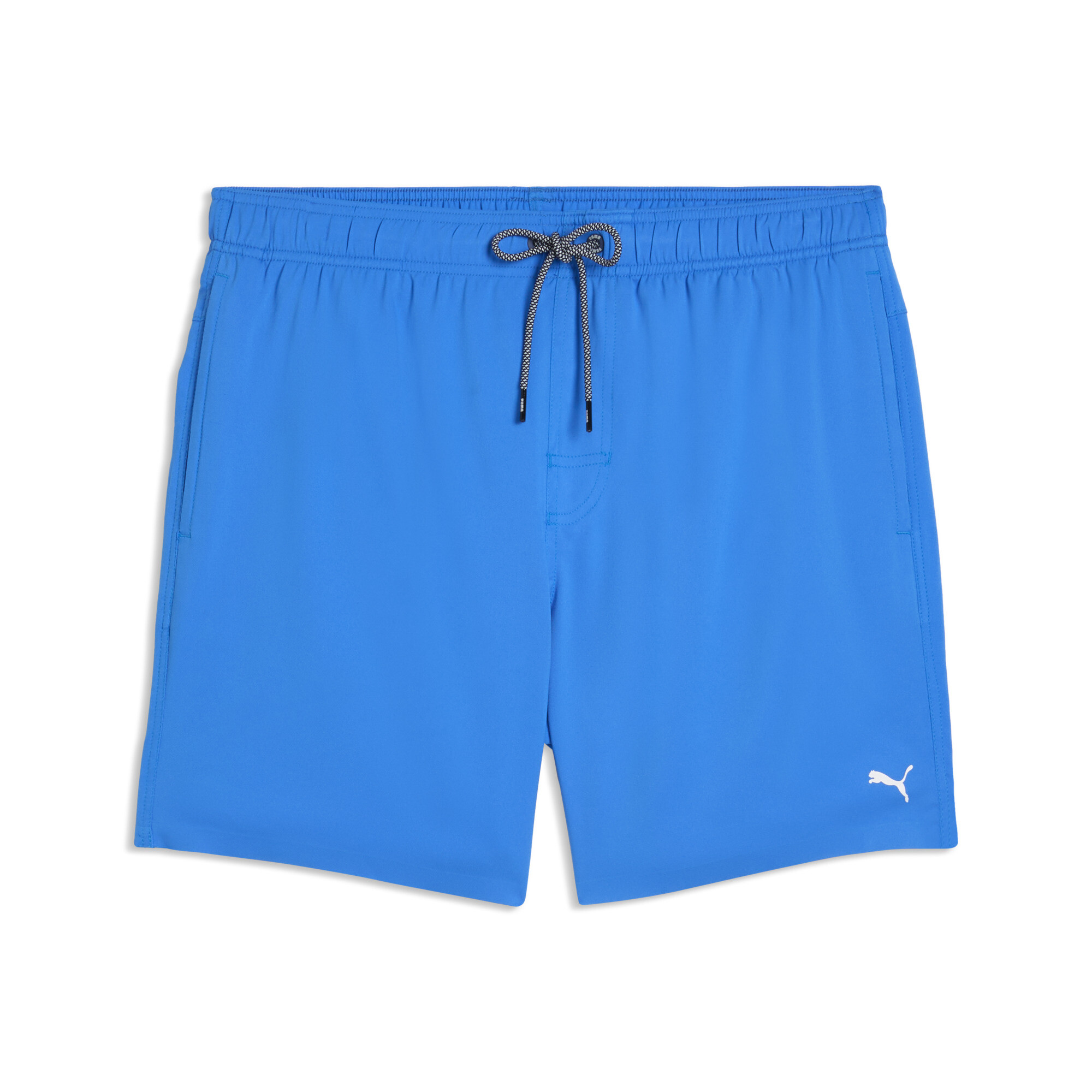 PUMA Swim Halflange Zwembroek voor Heren, Blauw, Maat M
