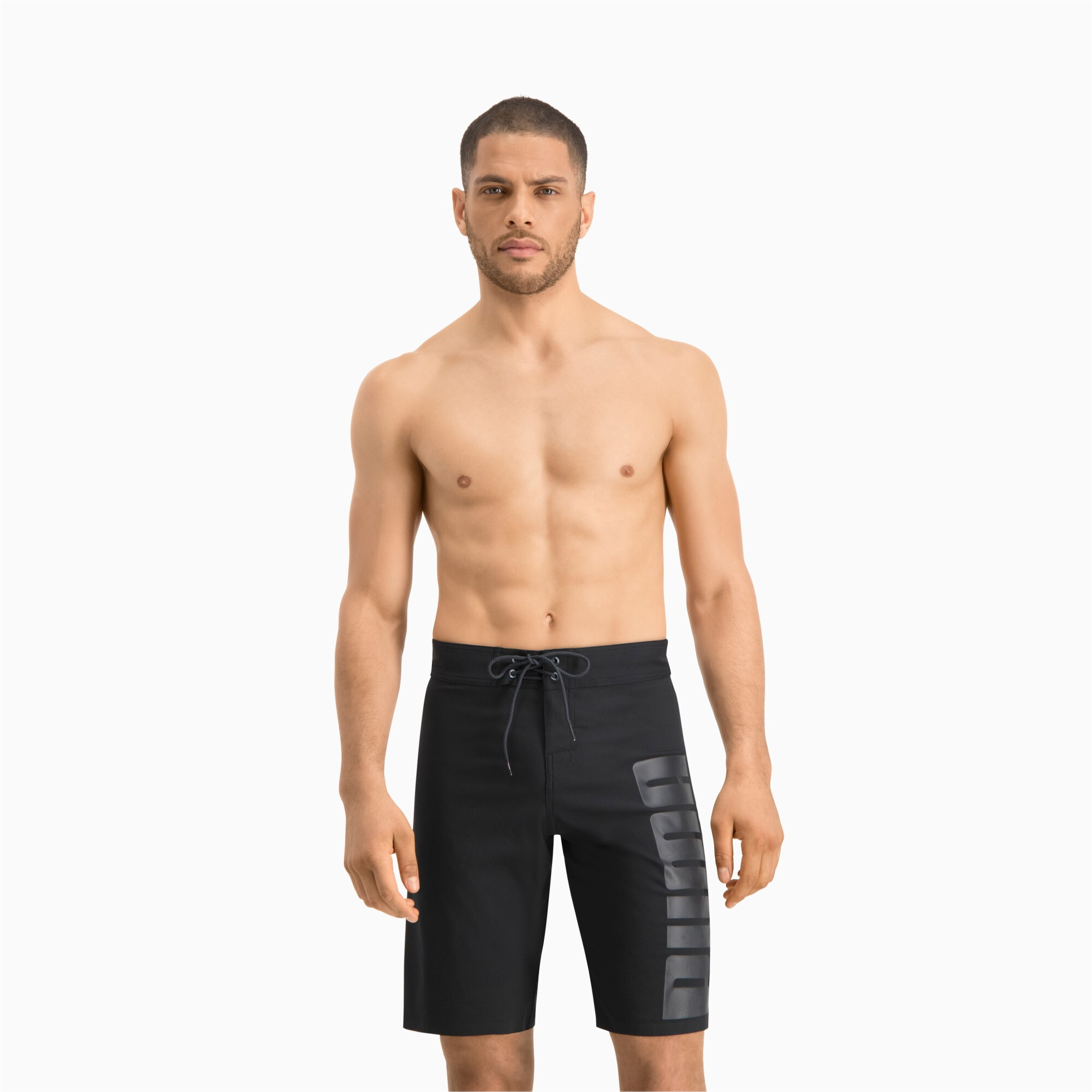 PUMA Swim lange boardshort voor Heren, Zwart, Maat XS
