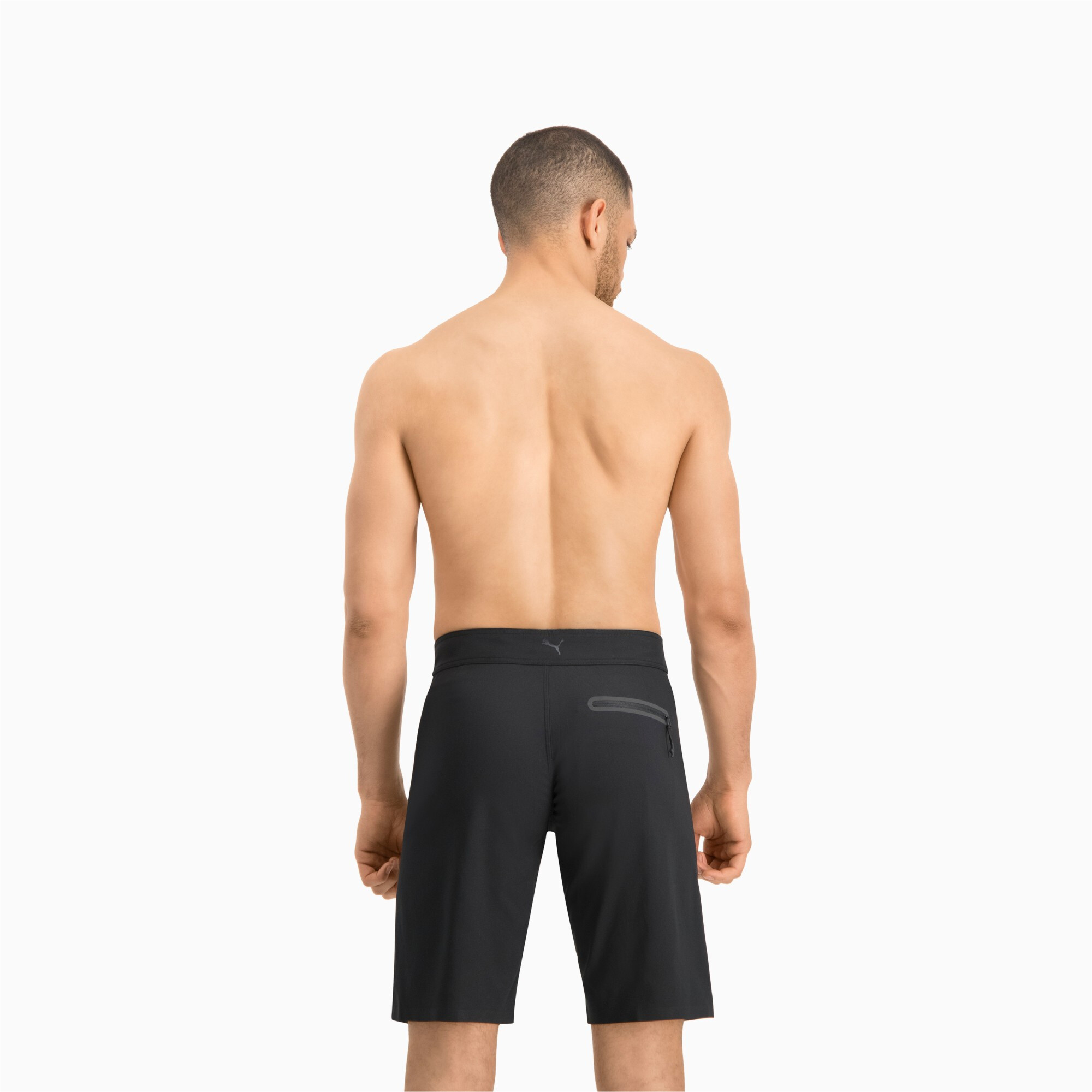PUMA Swim lange boardshort voor Heren, Zwart, Maat XS thumbnail 7