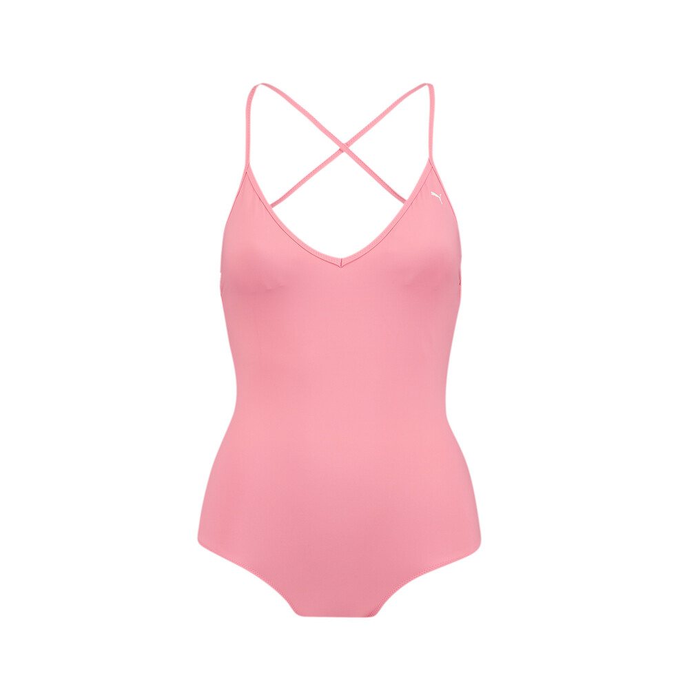Купальник PUMA Swim Women V-neck Crossback Swimsuit | | Puma