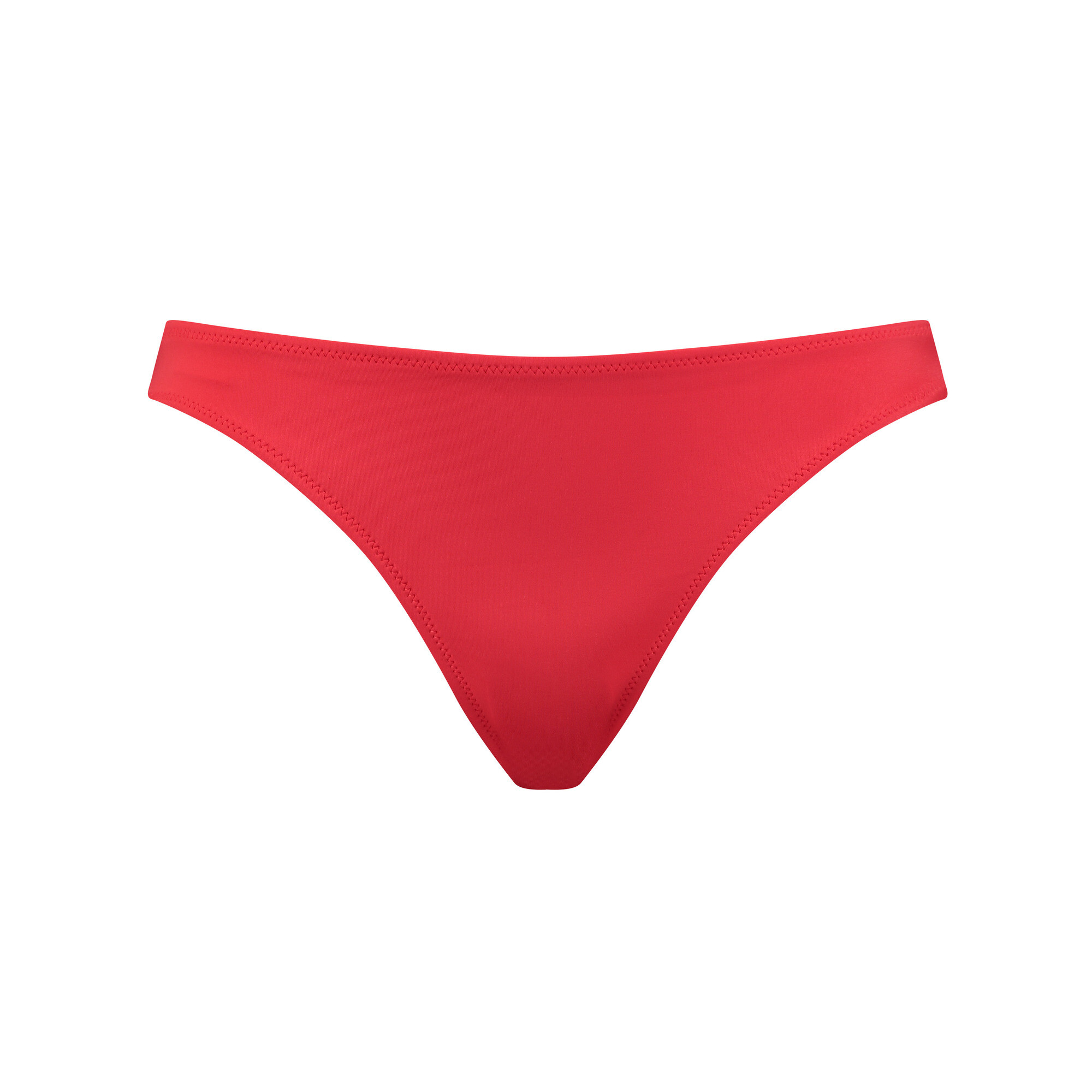 Women's Puma Swim's Classic Bikini Bottom, Red, Size XL, Clothing