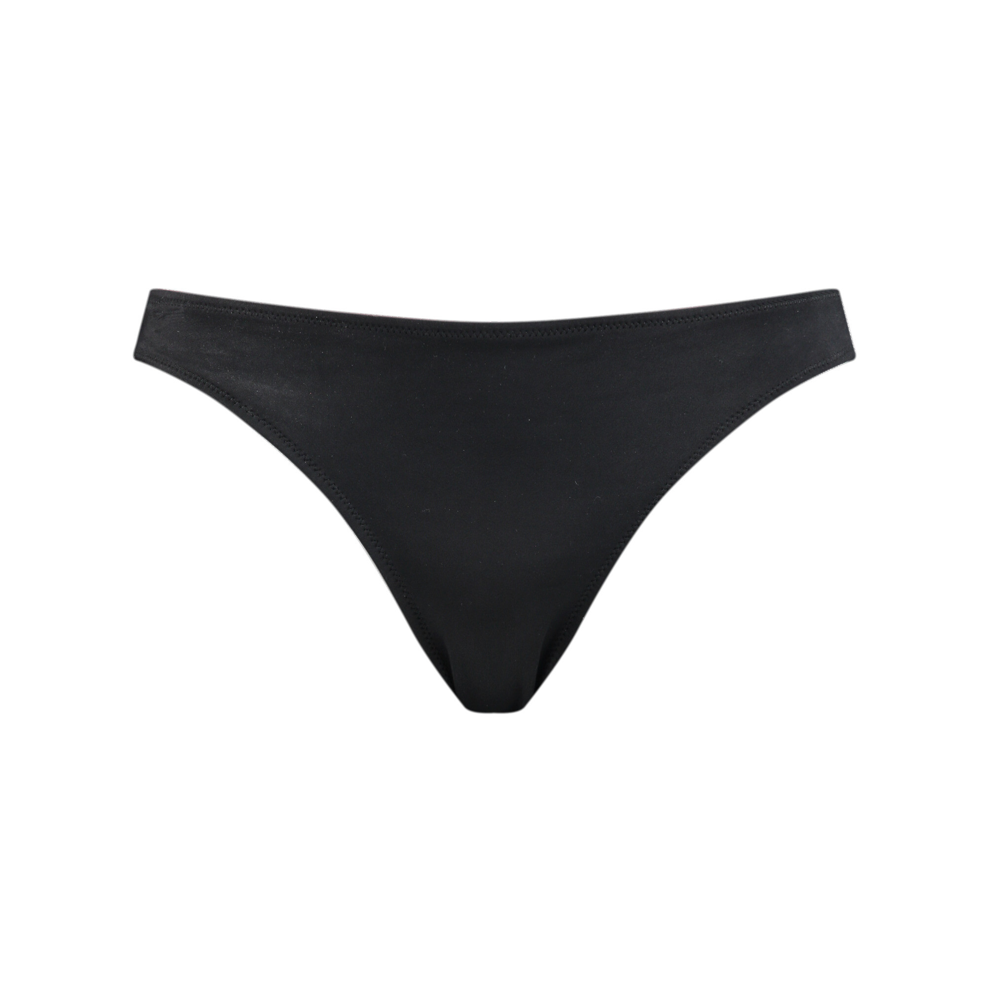 Women's Puma Swim's Classic Bikini Bottom, Black, Size S, Clothing