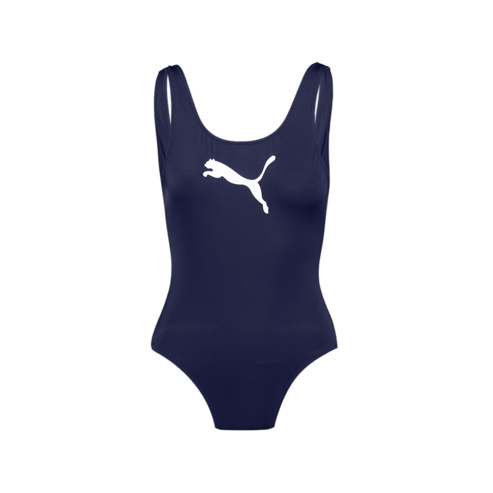 Купальник PUMA Swim Women Swimsuit 1P | 80 - Blue | Puma