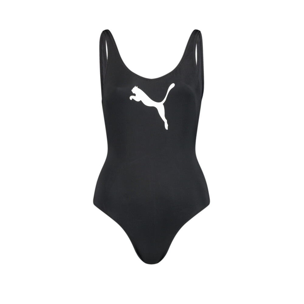 Купальник PUMA Swim Women Swimsuit 1P Черный Puma