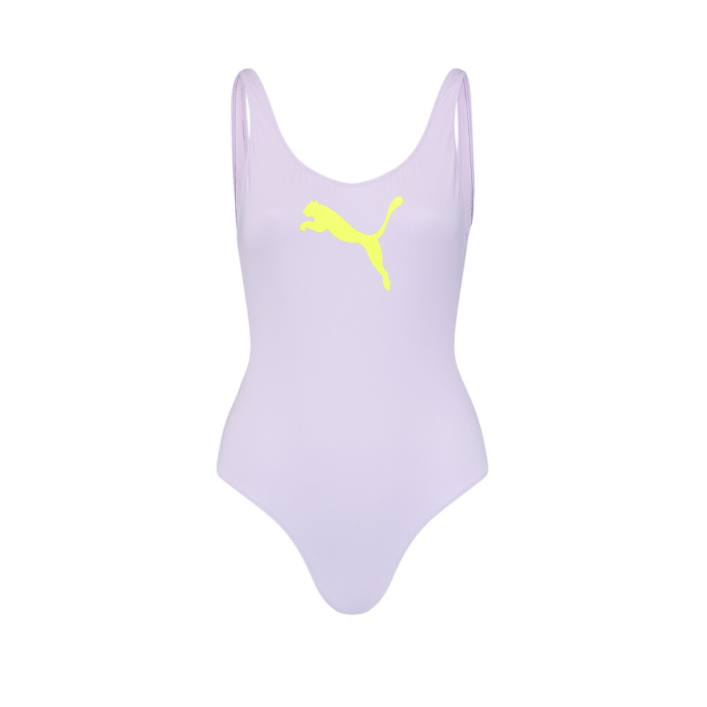 Купальник PUMA Swim Women Swimsuit 1P | 90 - Purple | Puma