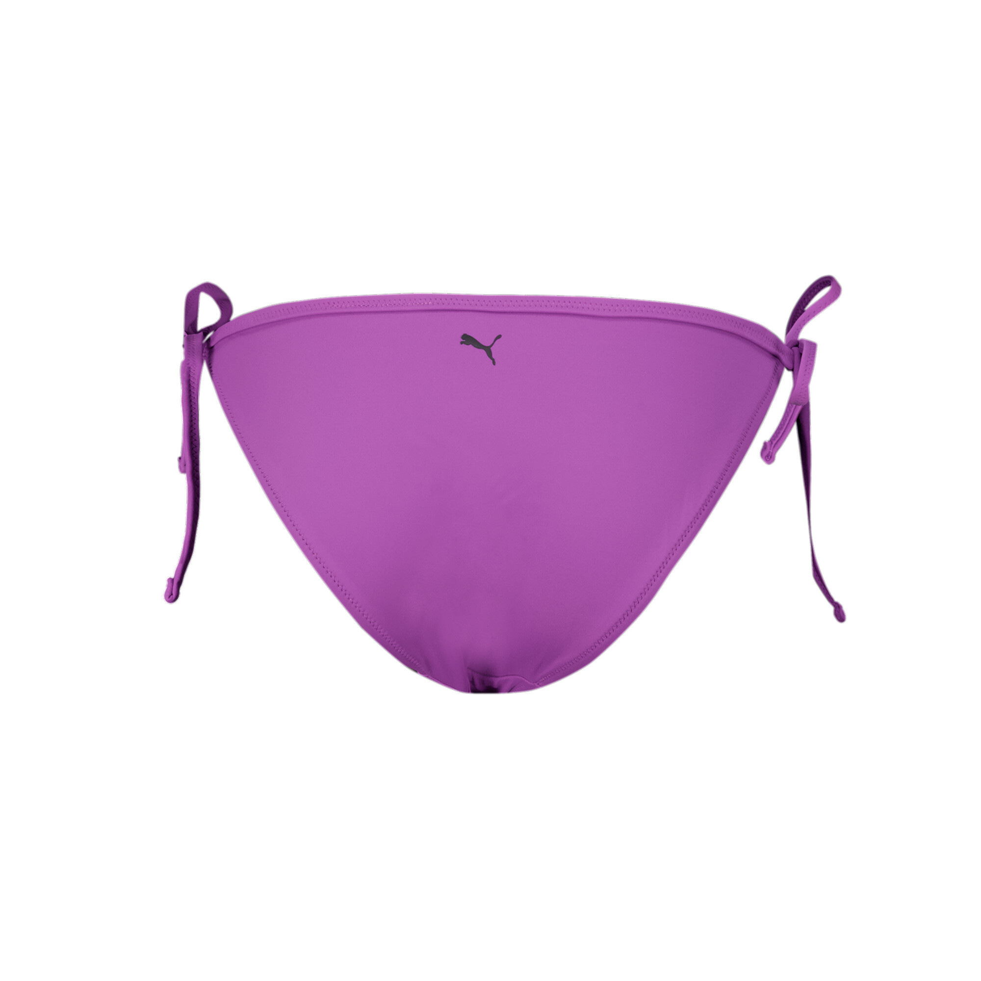 Women's Puma Swim's Bikini Bottoms Side Tie, Purple, Size XL, Clothing